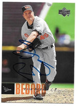 Erik Bedard Signed 2006 Upper Deck Baseball Card - Baltimore Orioles