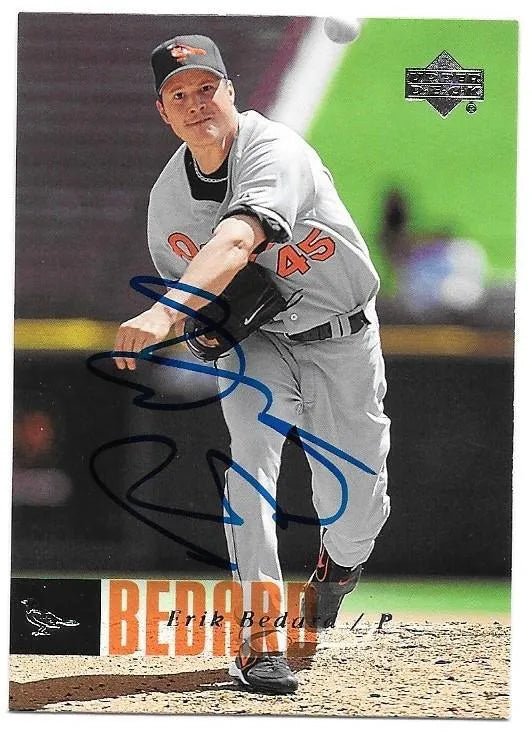 Erik Bedard Signed 2006 Upper Deck Baseball Card - Baltimore Orioles