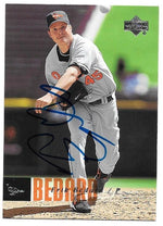Erik Bedard Signed 2006 Upper Deck Baseball Card - Baltimore Orioles - PastPros