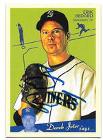 Erik Bedard Signed 2008 Upper Deck Goudey Baseball Card - Seattle Mariners - PastPros