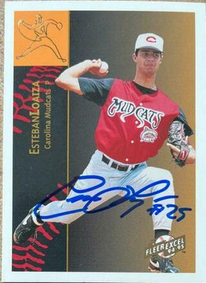 Esteban Loaiza Signed 1994-95 Excel Baseball Card - PastPros