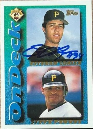 Esteban Loaiza Signed 1995 Topps Baseball Card - Pittsburgh Pirates
