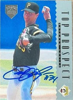Esteban Loaiza Signed 1995 Upper Deck Electric Diamond Baseball Card - Pittsburgh Pirates