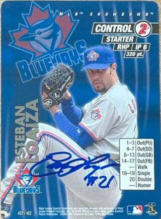Esteban Loaiza Signed 2001 MLB Showdown Unlimited Baseball Card - Toronto Blue Jays - PastPros