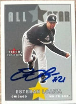 Esteban Loaiza Signed 2003 Fleer Tradition Update All-Star Baseball Card - Chicago White Sox
