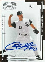Esteban Loaiza Signed 2004 Donruss Throwback Threads Baseball Card - Chicago White Sox
