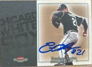 Esteban Loaiza Signed 2004 Fleer Patchworks Baseball Card - Chicago White Sox