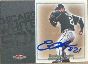 Esteban Loaiza Signed 2004 Fleer Patchworks Baseball Card - Chicago White Sox - PastPros