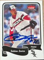 Esteban Loaiza Signed 2004 Fleer Tradition Baseball Card - Chicago White Sox