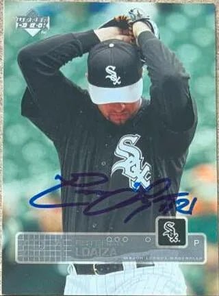 Esteban Loaiza Signed 2004 Upper Deck Baseball Card - Chicago White Sox