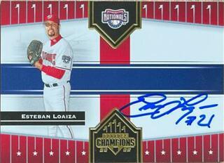 Esteban Loaiza Signed 2005 Donruss Champions Baseball Card - Washington Nationals - PastPros