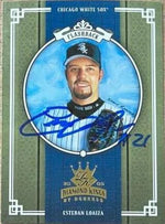 Esteban Loaiza Signed 2005 Donruss Diamond Kings Baseball Card - Chicago White Sox