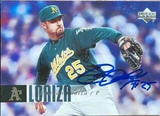 Esteban Loaiza Signed 2006 Upper Deck Baseball Card - Oakland A's #729