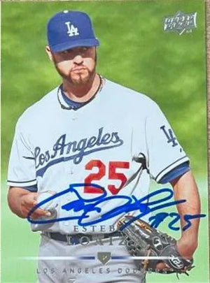 Esteban Loaiza Signed 2008 Upper Deck Baseball Card - Los Angeles Dodgers - PastPros