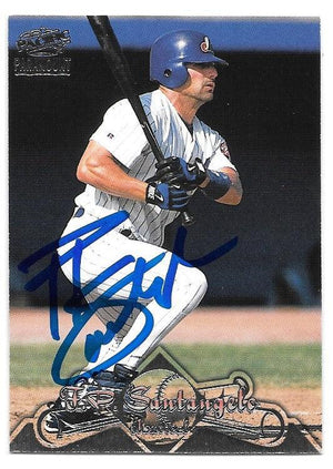 F.P. Santangelo Signed 1998 Pacific Paramount Baseball Card -  Montreal Expos - PastPros