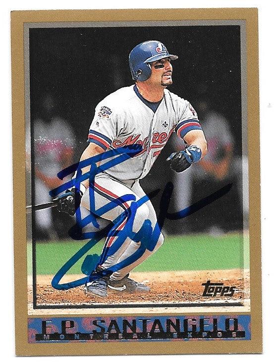 F.P. Santangelo Signed 1998 Topps Baseball Card -  Montreal Expos - PastPros