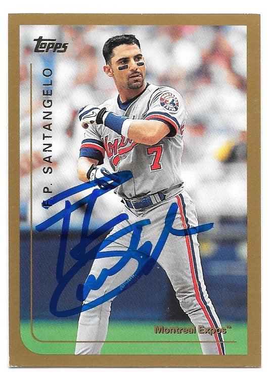 F.P. Santangelo Signed 1999 Topps Baseball Card -  Montreal Expos - PastPros