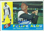 Felipe Alou Signed 1960 Topps Baseball Card - San Francisco Giants - PastPros