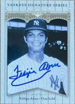 Felipe Alou Signed 2003 Upper Deck Signature Edition Baseball Card - New York Yankees - PastPros