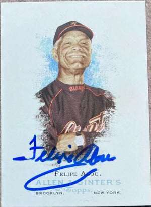 Felipe Alou Signed 2006 Allen & Ginter Baseball Card - San Francisco Giants - PastPros