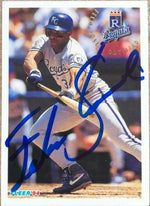 Felix Jose Signed 1994 Fleer Baseball Card - Kansas City Royals