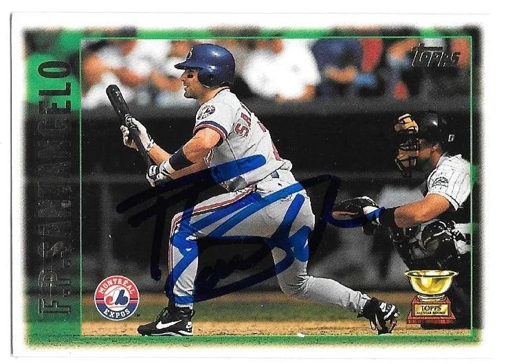 F.P. Santangelo Signed 1997 Topps Baseball Card -  Montreal Expos