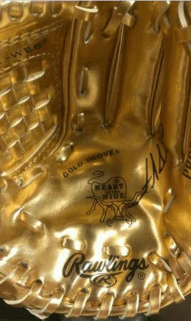 Frank White Signed Mini Rawlings Gold Glove