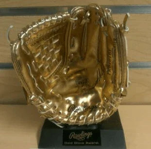 Frank White Signed Mini Rawlings Gold Glove