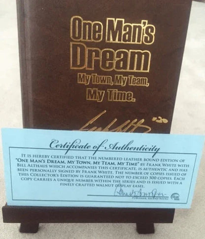 Frank White's "One Man's Dream" Book - Signed Copy