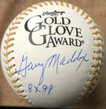 Garry Maddox Signed Rawlings Official Gold Glove Baseball