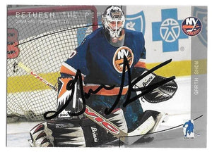 Garth Snow Signed 2003-04 Be A Player Hockey Card - New York Islanders - PastPros