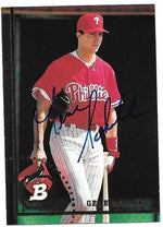 Gene Schall Signed 1994 Bowman Baseball Card - Philadelphia Phillies