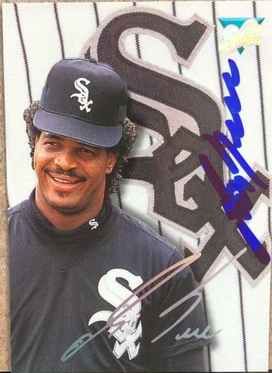 George Bell Signed 1993 Studio Baseball Card - Chicago White Sox - PastPros