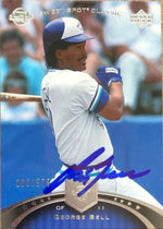George Bell Signed 2007 Upper Deck Sweet Spot Classics Baseball Card - Toronto Blue Jays