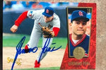 Geronimo Pena Signed 1995 Score Select Baseball Card - St Louis Cardinals