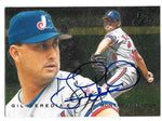 Gil Heredia Signed 1995 Flair Baseball Card - Montreal Expos - PastPros