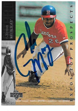 Glenn Murray Signed 1994 Upper Deck Minors Baseball Card - Montreal Expos - PastPros
