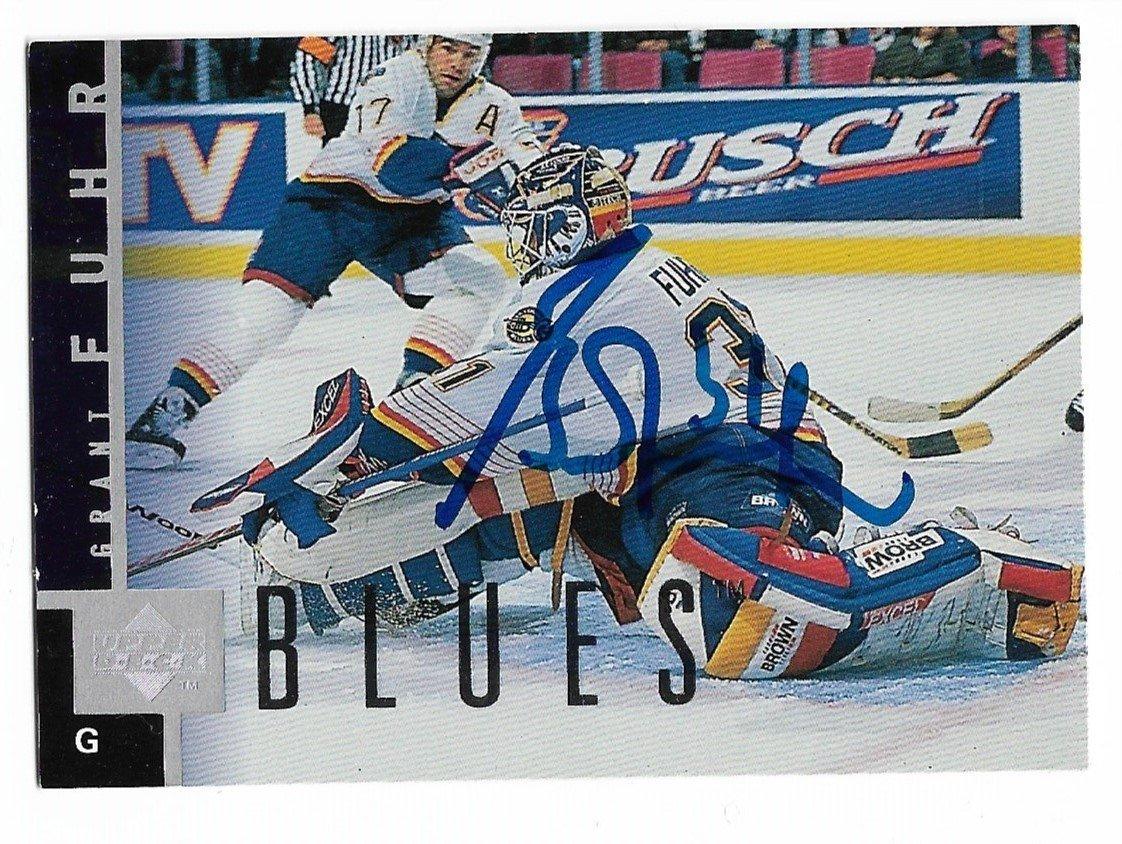Grant Fuhr 1997-98 Upper Deck Hockey Card - St Louis Blues - PastPros