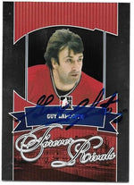 Guy Lapointe Signed 2012-13 In The Game Forever Rivals Hockey Card - Montreal Canadiens