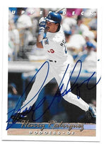 Henry Rodriguez Signed 1993 Upper Deck Baseball Card - Los Angeles Dodgers