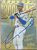 Henry Rodriguez Signed 1999 Metal Universe Baseball Card - Chicago Cubs