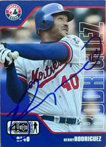 Henry Rodriguez Signed 2002 Upper Deck 40 Man Baseball Card - Montreal Expos