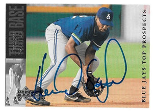 Howard Battle Signed 1994 Upper Deck Minors Baseball Card - Toronto Blue Jays - PastPros