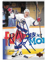 Igor Korolev Signed 1995-96 Upper Deck Hockey Card - Winnipeg Jets