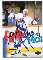 Igor Korolev Signed 1995-96 Upper Deck Hockey Card - Winnipeg Jets - PastPros