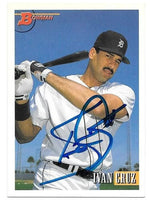 Ivan Cruz Signed 1993 Bowman Baseball Card - Detroit Tigers