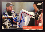 Jamie Moyer Signed 1994 Score Baseball Card - Baltimore Orioles - PastPros