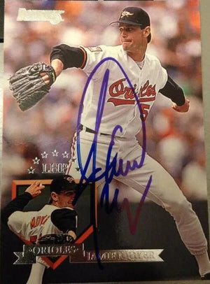 Jamie Moyer Signed 1995 Donruss Baseball Card - Baltimore Orioles