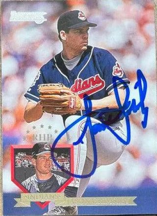 Jason Grimsley Signed 1995 Donruss Baseball Card - Cleveland Indians