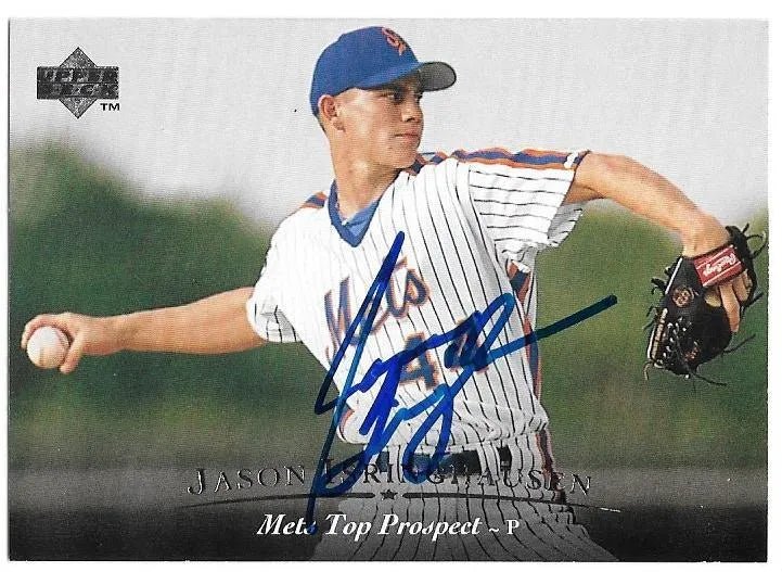 Jason Isringhausen Signed 1995 Upper Deck Minors Baseball Card - New York Mets
